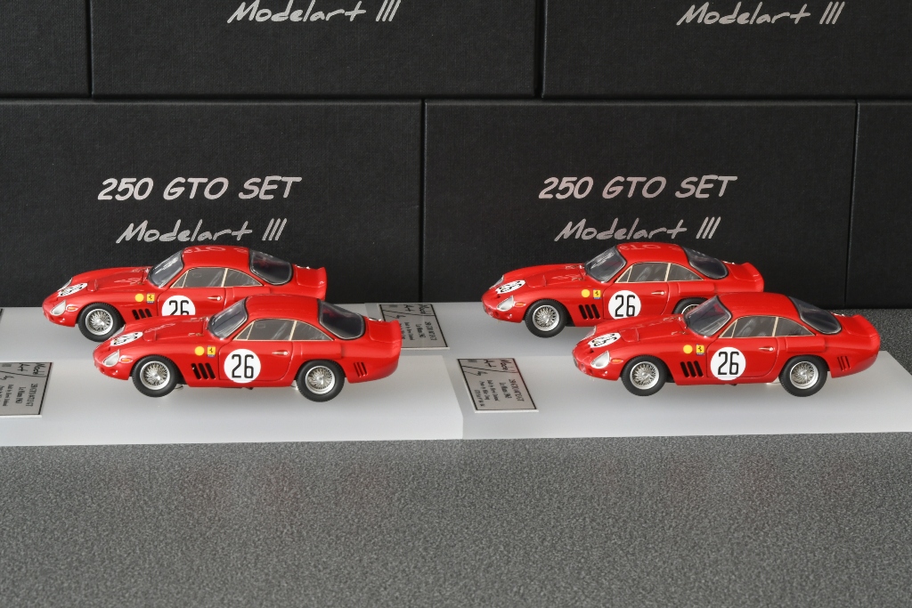 Modelart111 250 GTO Set : #4713 Le Mans 1963